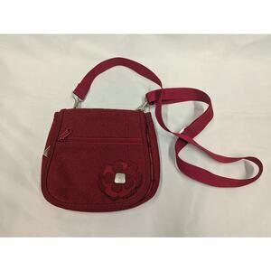 Haiku Crossbody Bag Eco Friendly RFID Travel Hiking Nylon Red